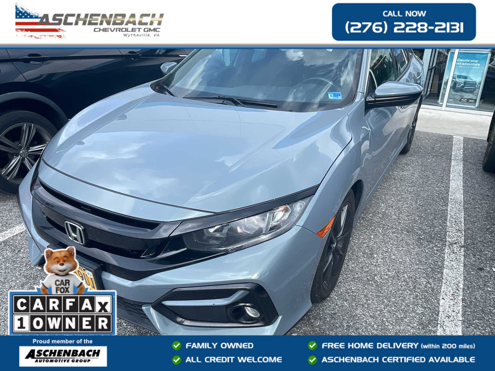 2021 Honda Civic Hatchback EX