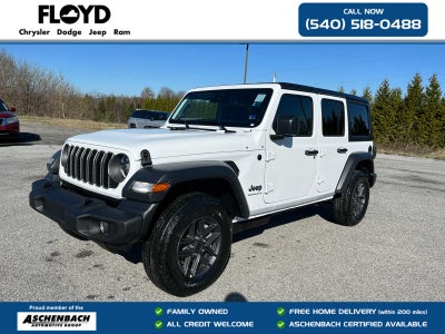 2026 Jeep Wrangler WRANGLER 4-DOOR SPORT S