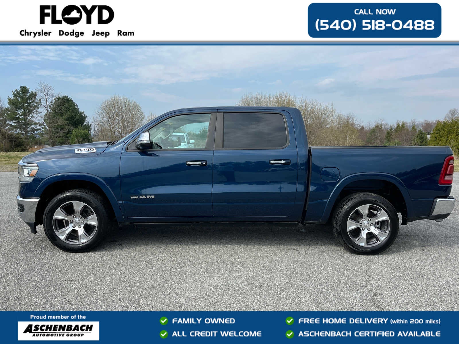 2022 RAM 1500 Laramie Crew Cab 4x4 5'7' Box