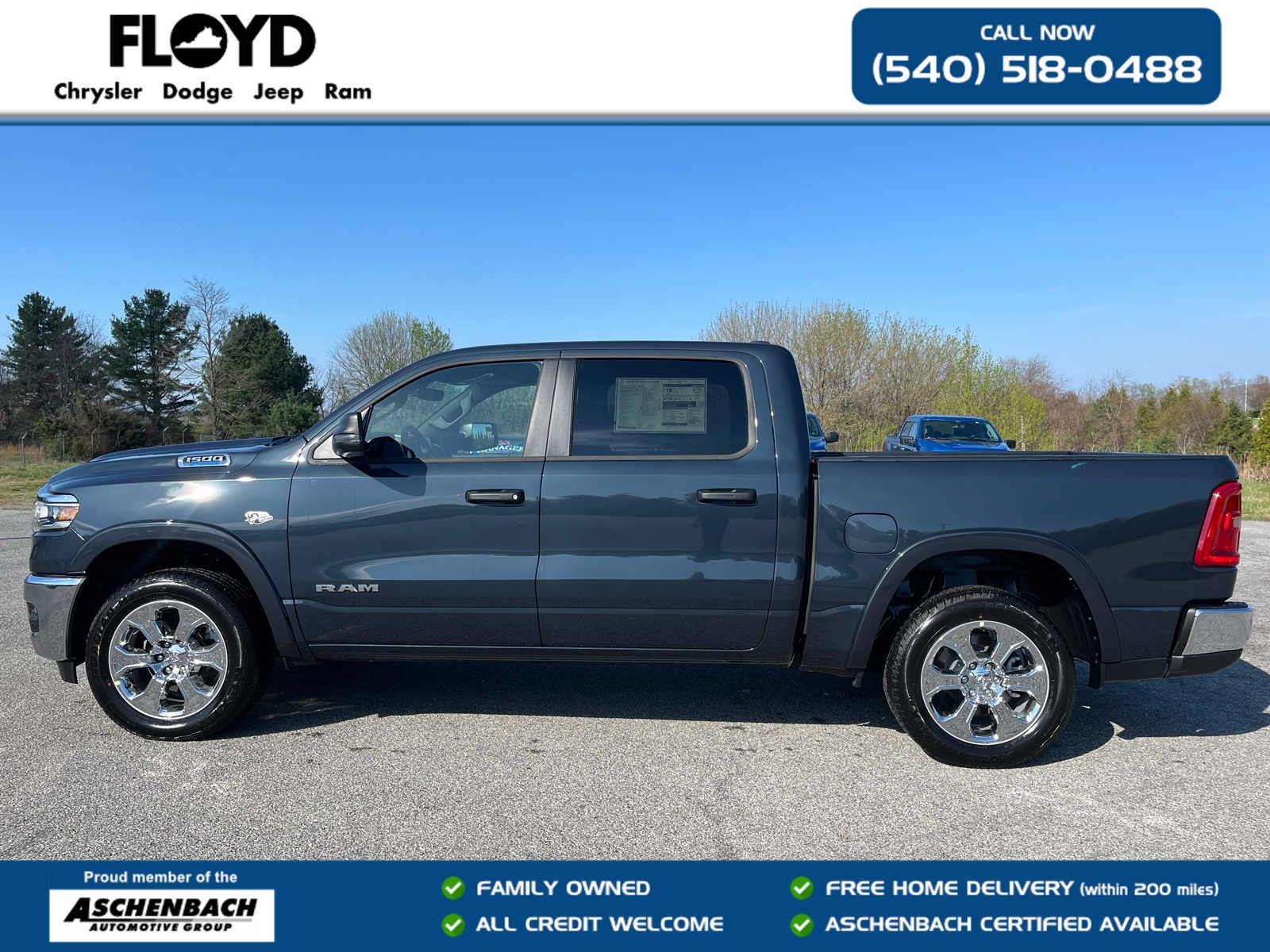 2026 RAM Ram 1500 RAM 1500 BIG HORN CREW CAB 4X4 5'7' BOX