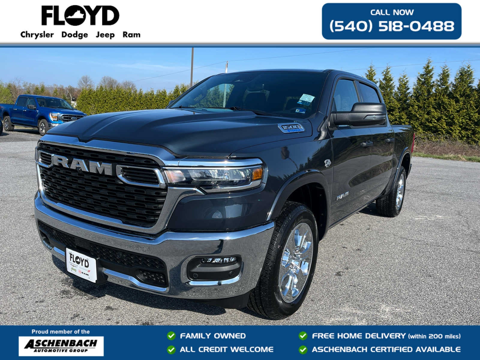 2026 RAM Ram 1500 RAM 1500 BIG HORN CREW CAB 4X4 5'7' BOX