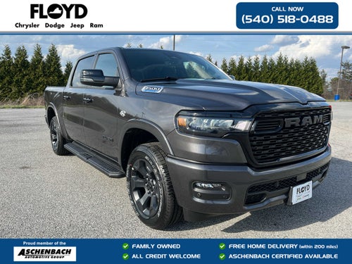 2026 RAM Ram 1500 RAM 1500 BIG HORN CREW CAB 4X4 5'7' BOX