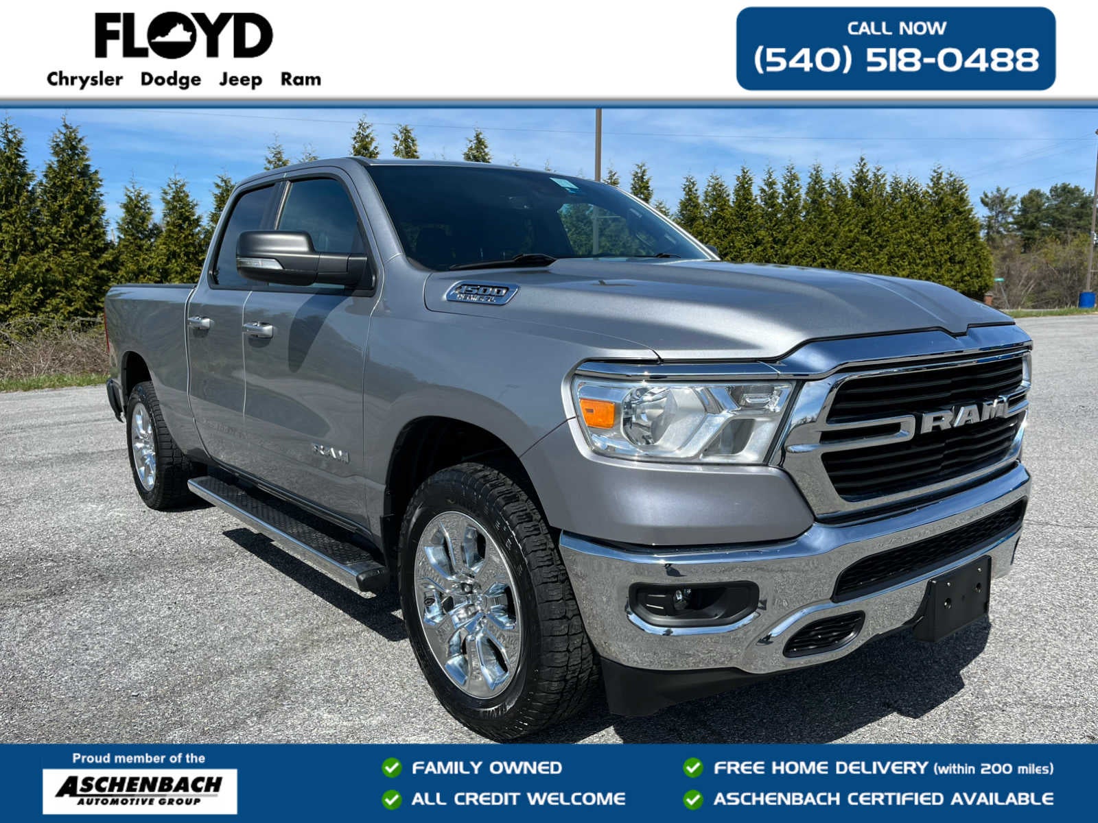 2026 RAM Ram 1500 RAM 1500 BIG HORN CREW CAB 4X4 5'7' BOX