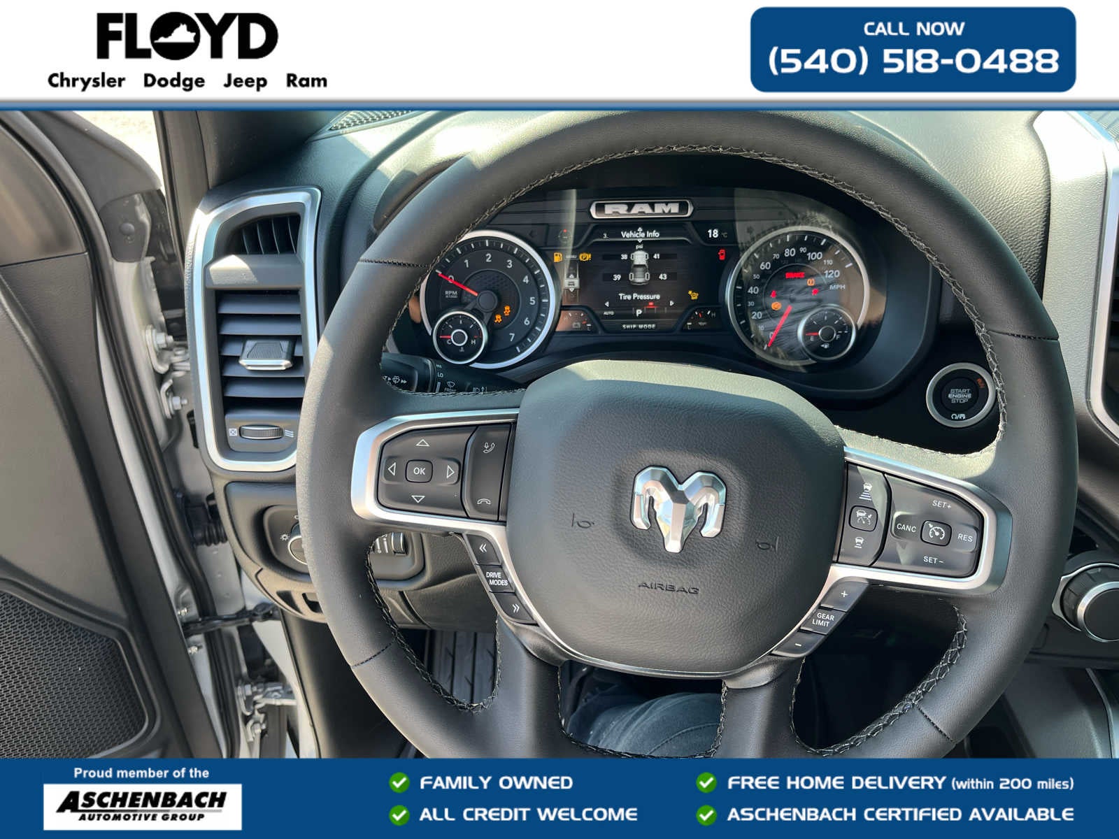 2026 RAM Ram 1500 RAM 1500 BIG HORN CREW CAB 4X4 5'7' BOX