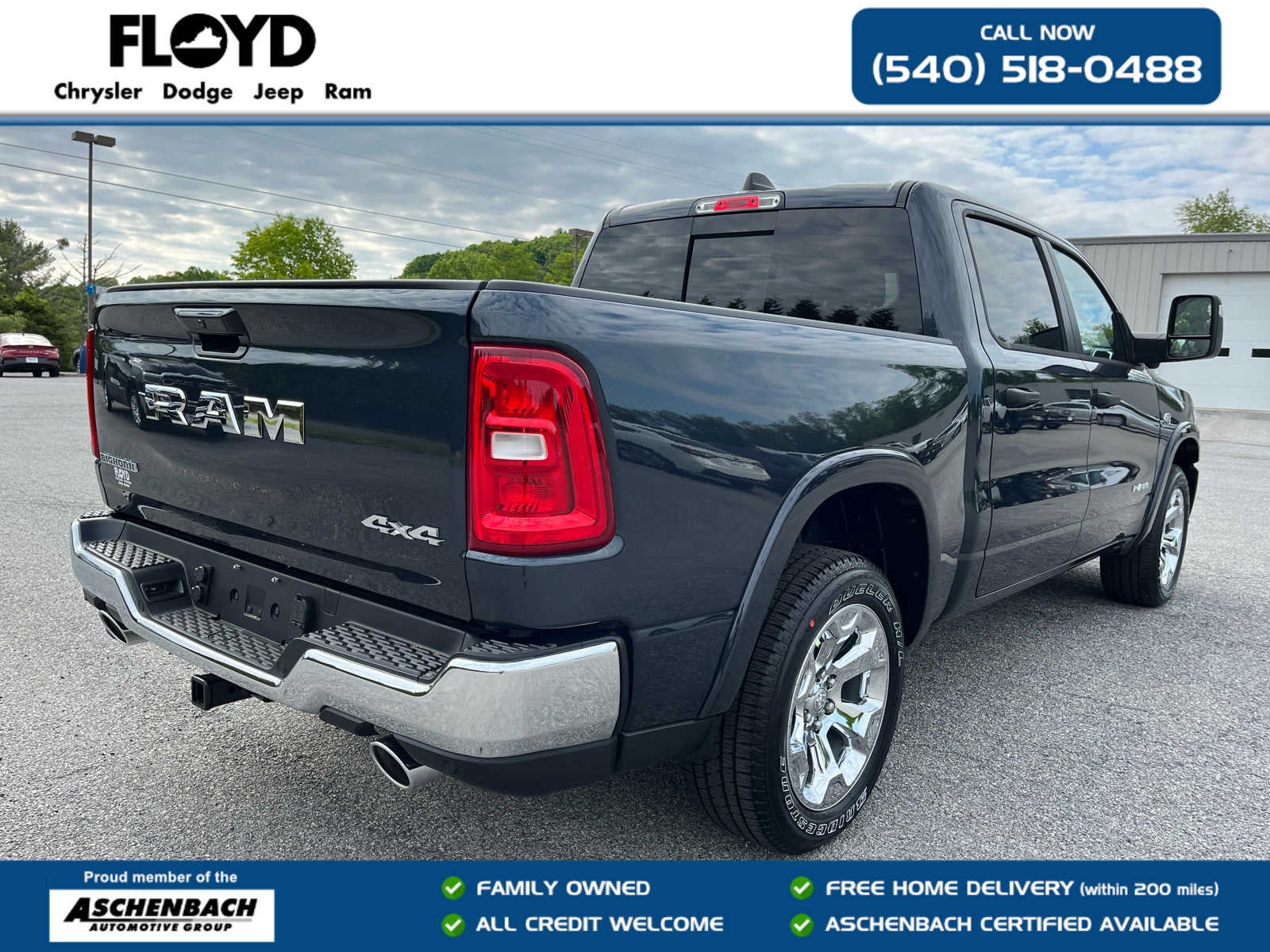 2026 RAM Ram 1500 RAM 1500 BIG HORN CREW CAB 4X4 5'7' BOX