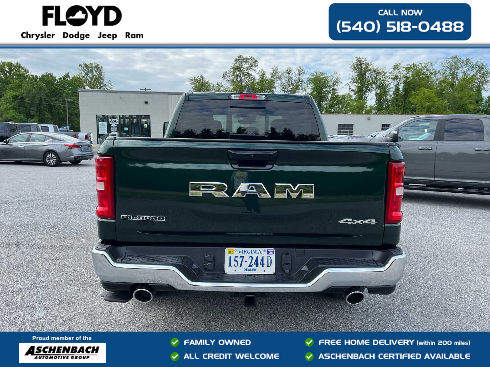 2026 RAM Ram 1500 RAM 1500 BIG HORN CREW CAB 4X4 5'7' BOX