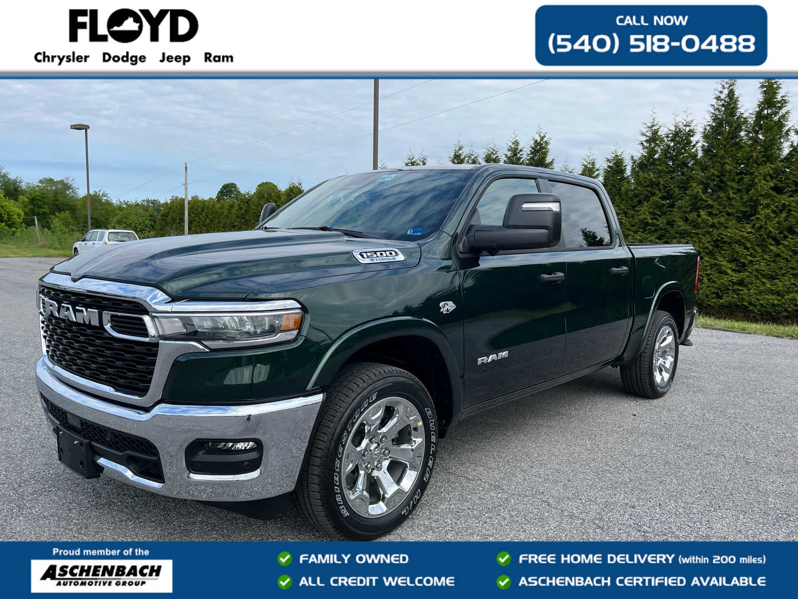 2026 RAM Ram 1500 RAM 1500 BIG HORN CREW CAB 4X4 5'7' BOX