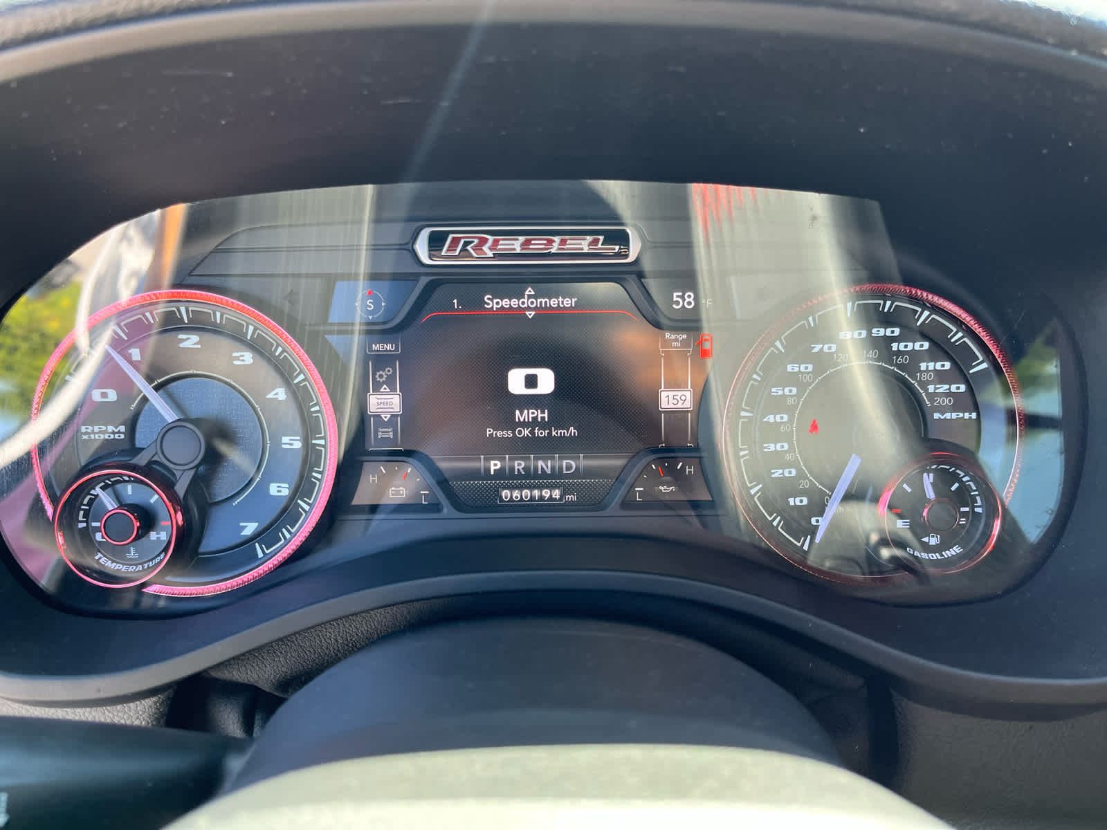 2022 RAM 1500 Rebel Crew Cab 4x4 5'7' Box