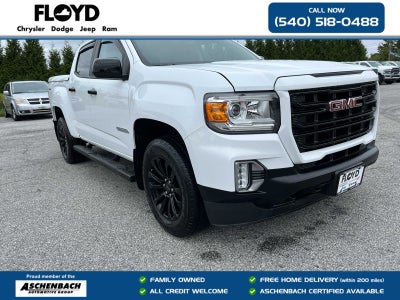 2022 GMC Canyon 4WD Crew Cab Short Box Elevation