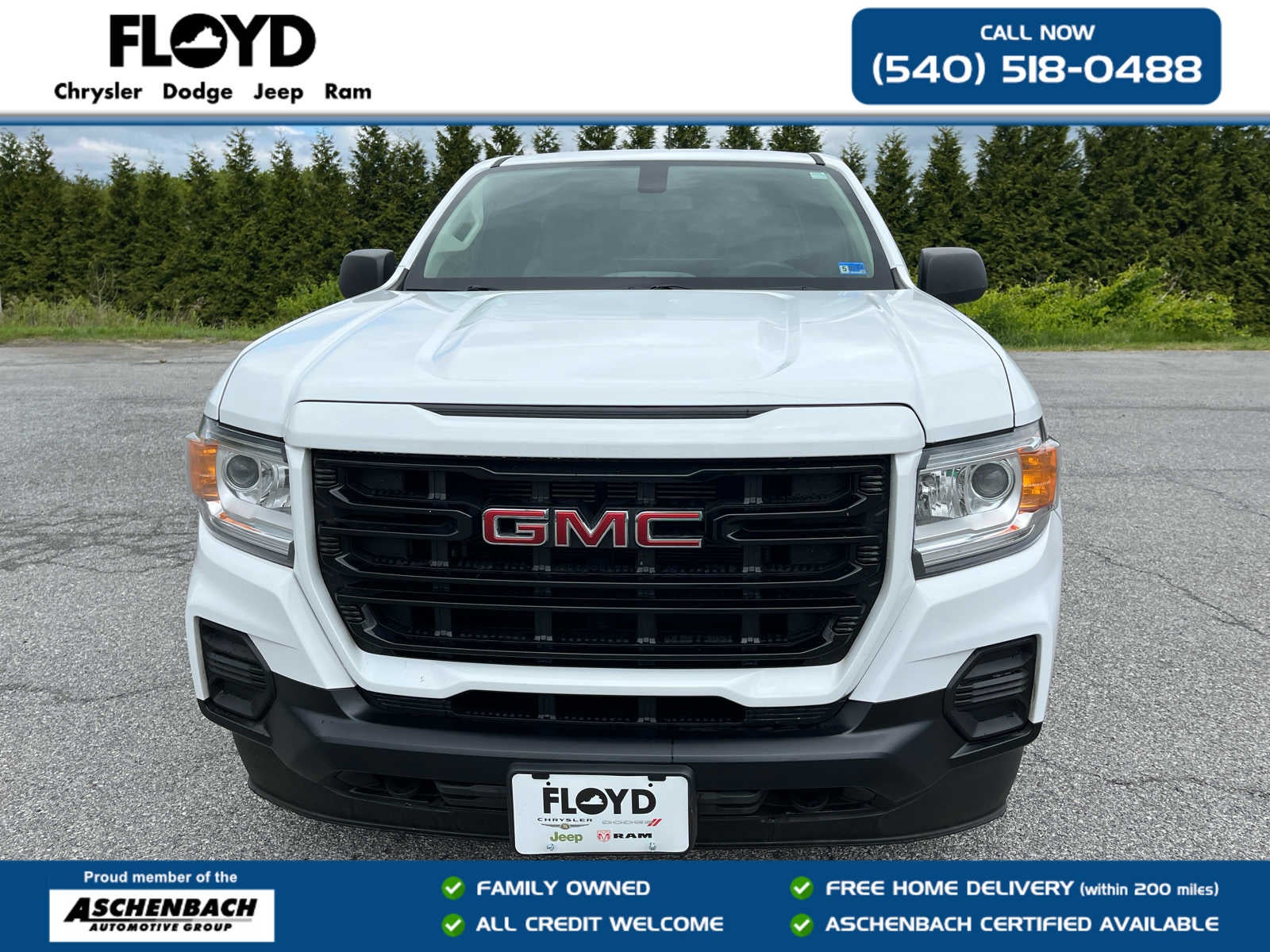 2022 GMC Canyon 4WD Extended Cab Elevation Standard