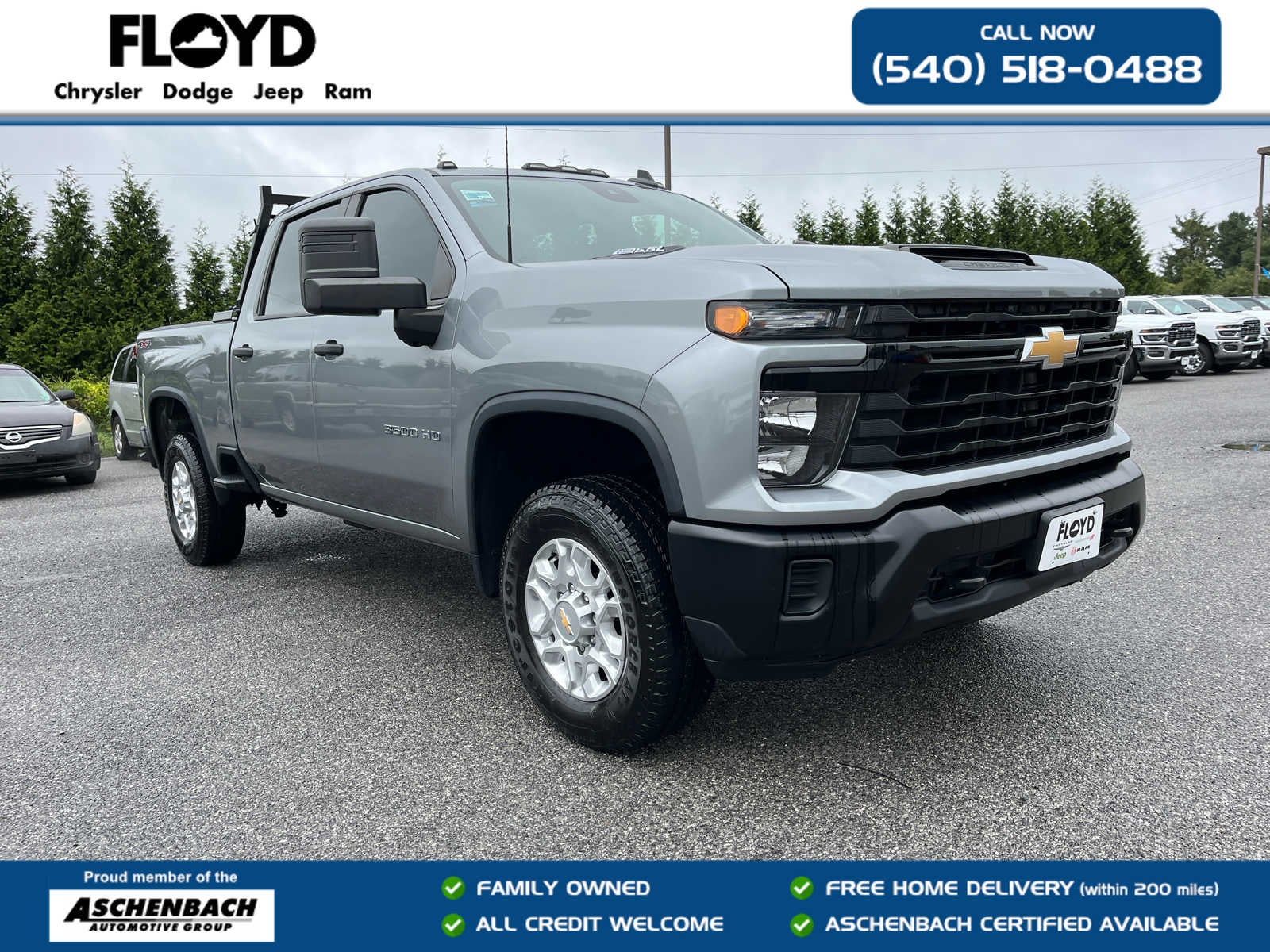 2024 Chevrolet Silverado 3500HD 2WD Crew Cab Standard Bed Work Truck
