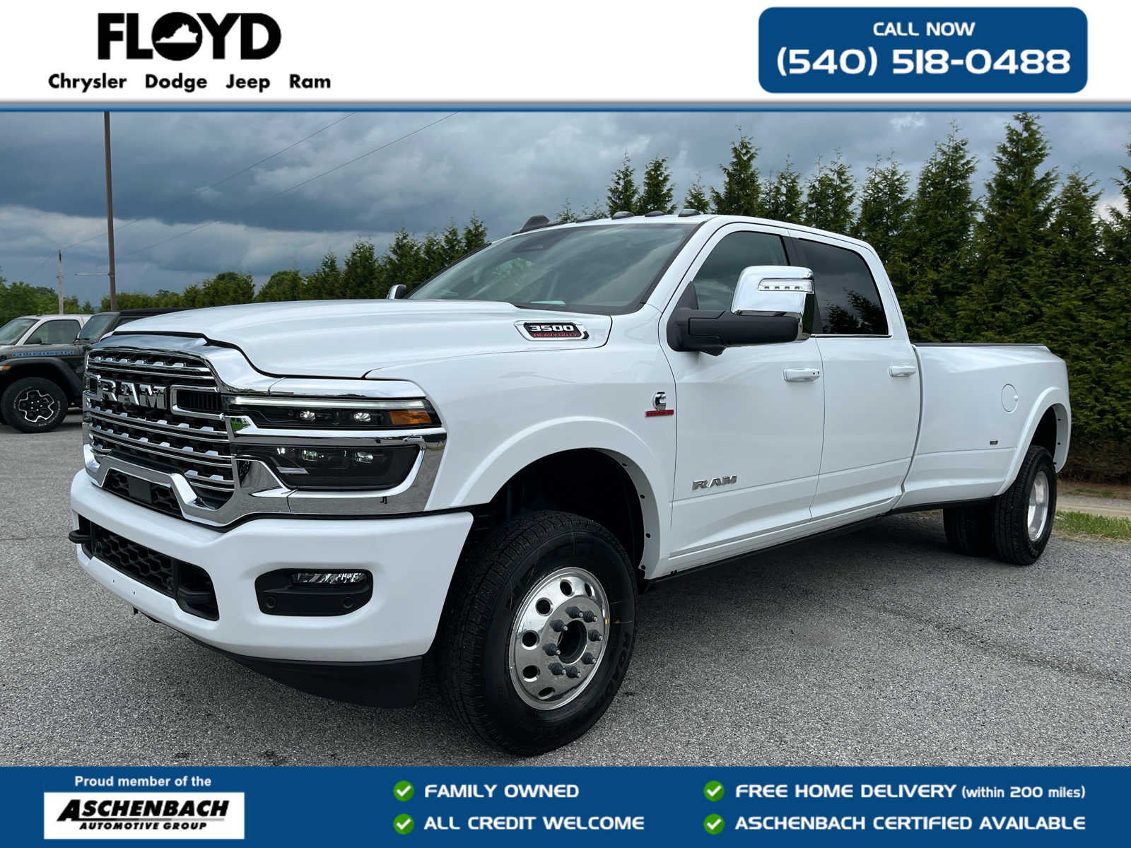2026 RAM Ram 3500 RAM 3500 LIMITED LONGHORN CREW CAB 4X4 8' BOX