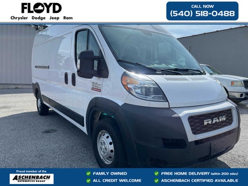 2021 RAM ProMaster 2500 Cargo Van High Roof 159' WB