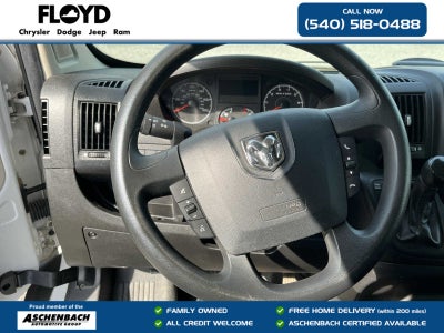 2021 RAM ProMaster 2500 Cargo Van High Roof 159' WB