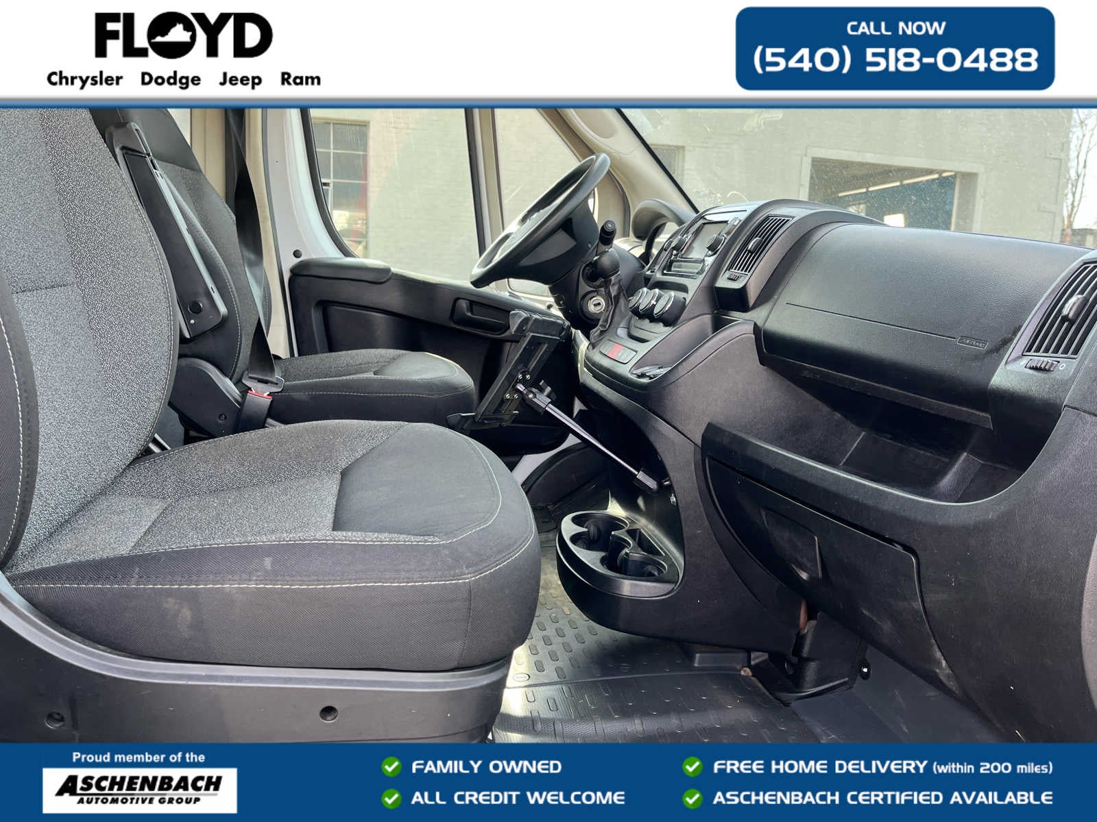 2021 RAM ProMaster 2500 Cargo Van High Roof 159' WB