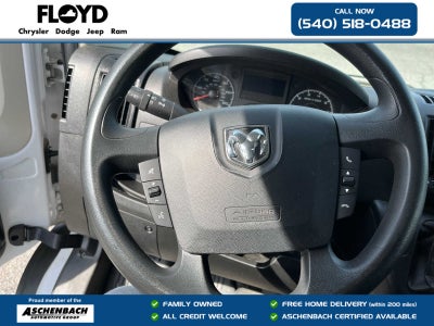 2021 RAM ProMaster 2500 Cargo Van High Roof 159' WB