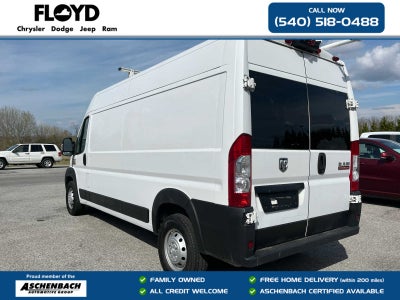 2021 RAM ProMaster 2500 Cargo Van High Roof 159' WB