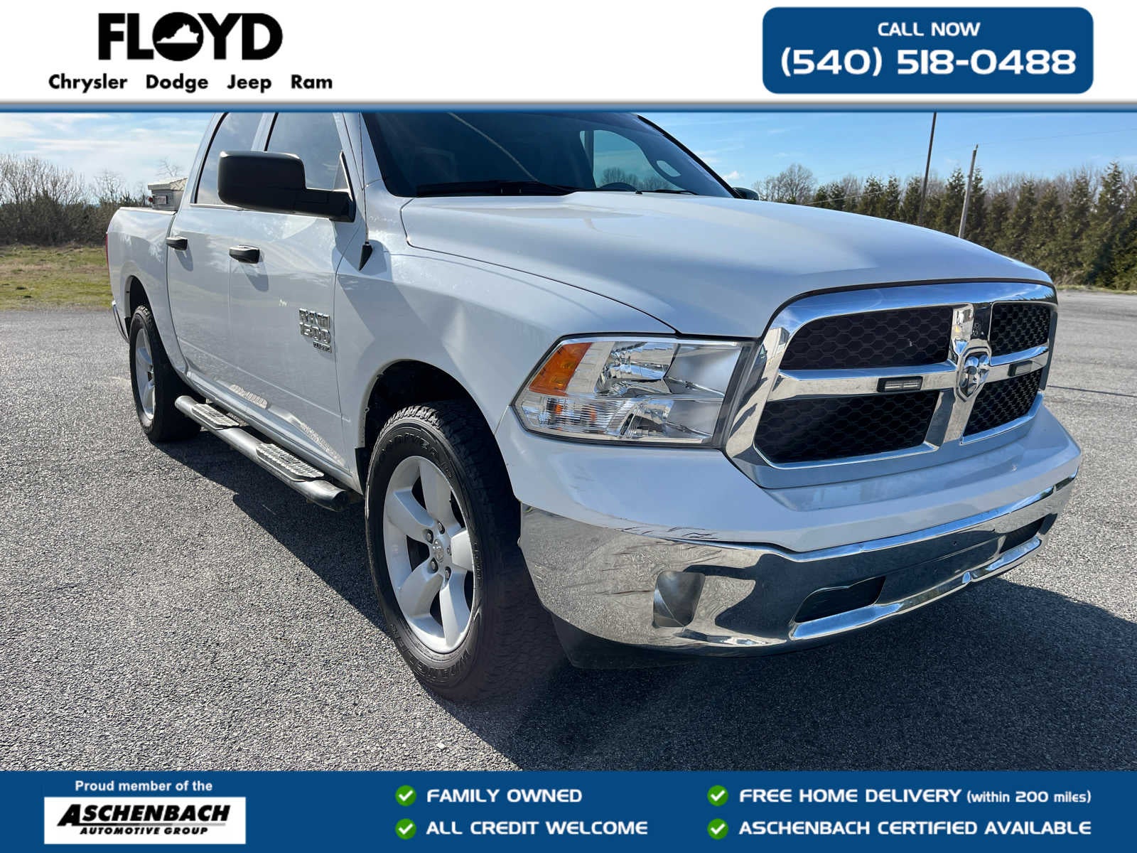 2023 RAM 1500 Classic Tradesman Crew Cab 4x4 5'7' Box