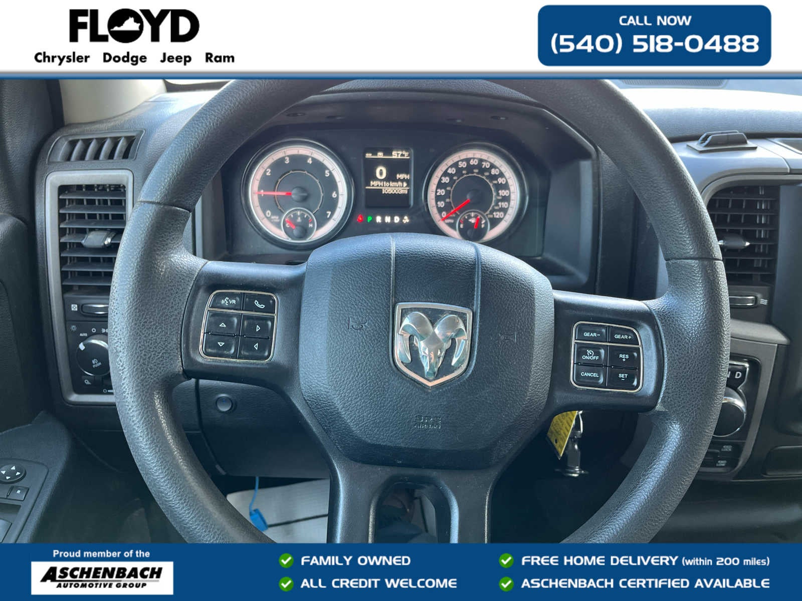 2023 RAM 1500 Classic Tradesman Crew Cab 4x4 5'7' Box