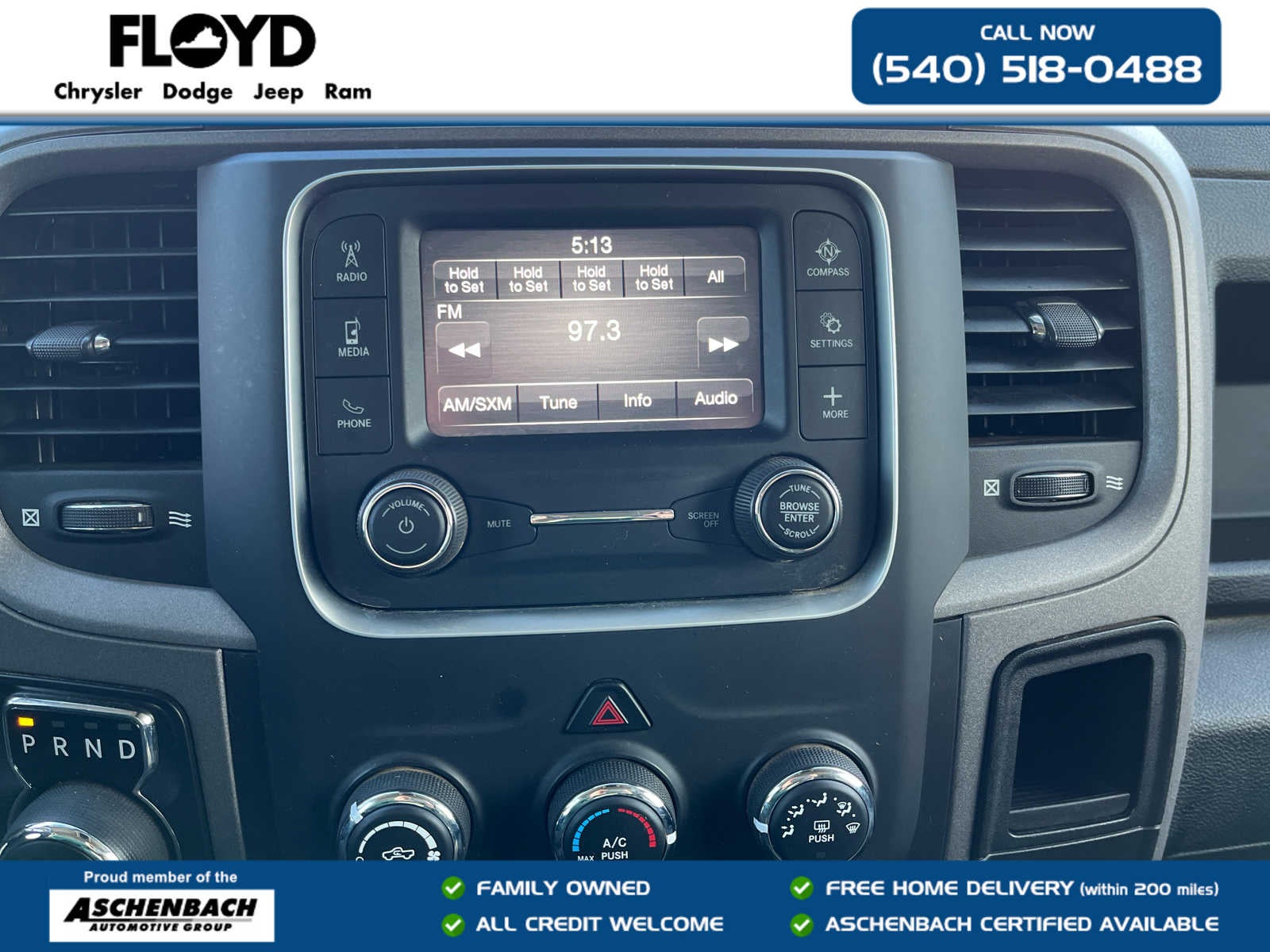 2023 RAM 1500 Classic Tradesman Crew Cab 4x4 5'7' Box