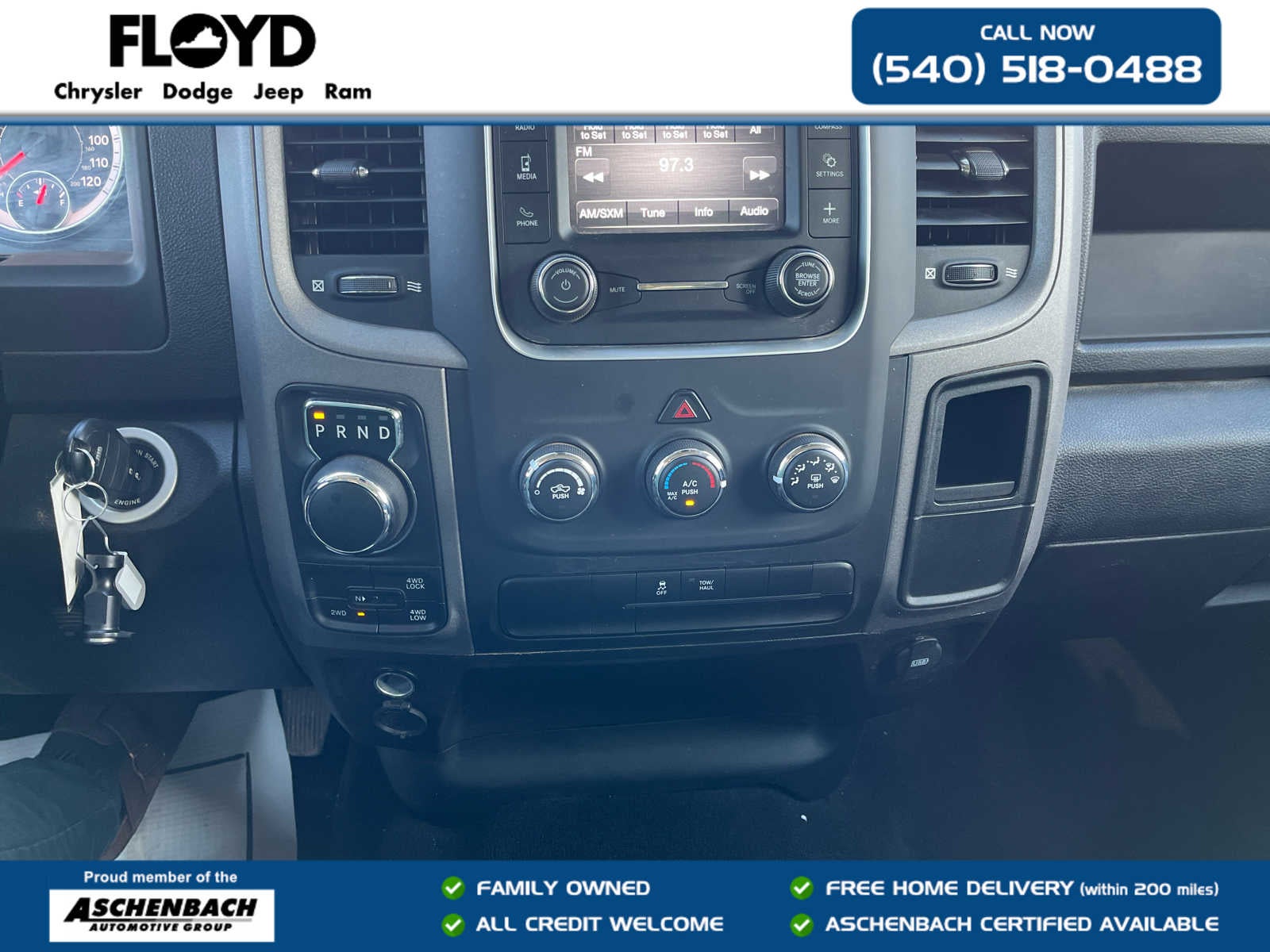 2023 RAM 1500 Classic Tradesman Crew Cab 4x4 5'7' Box