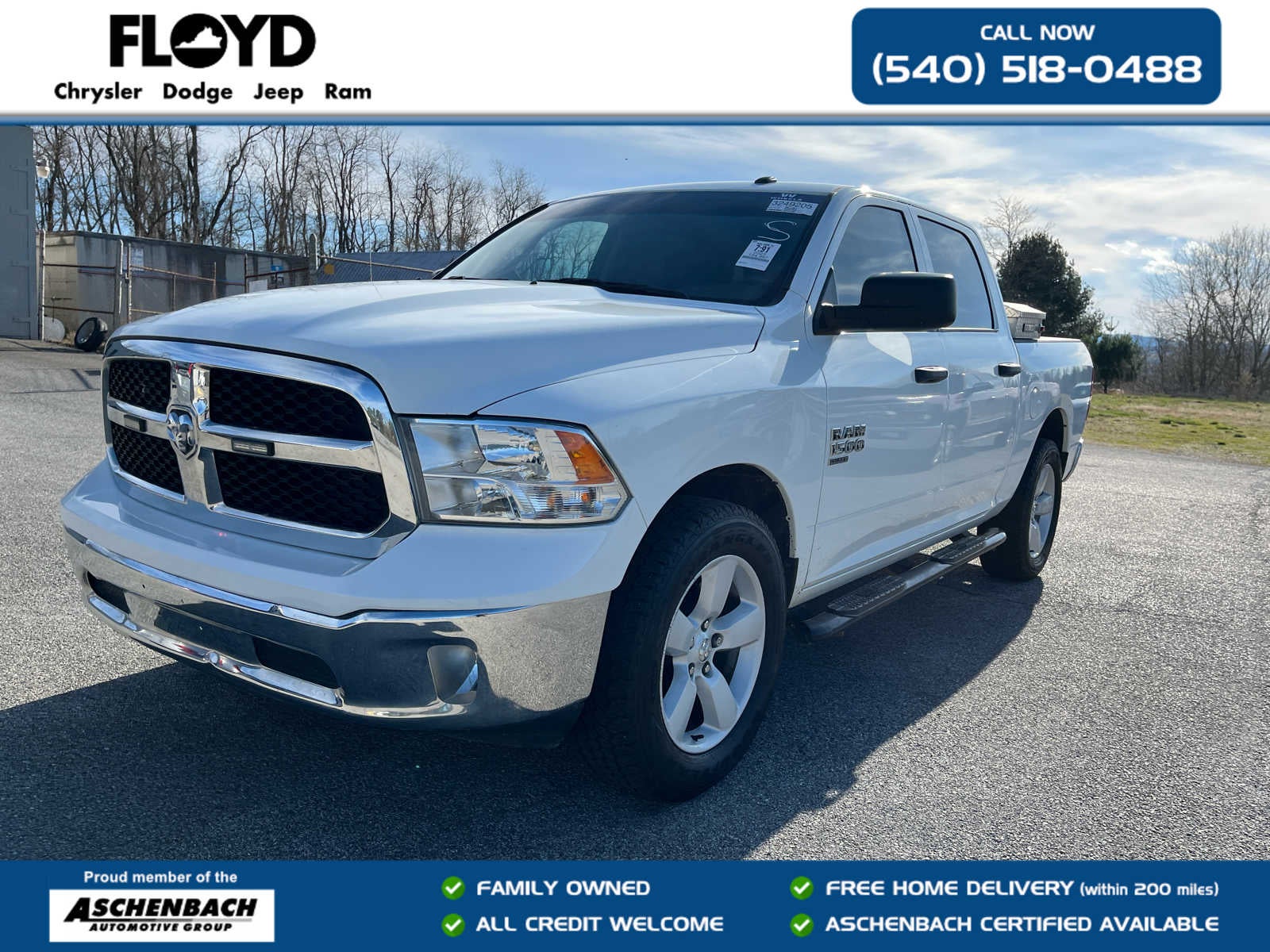 2023 RAM 1500 Classic Tradesman Crew Cab 4x4 5'7' Box