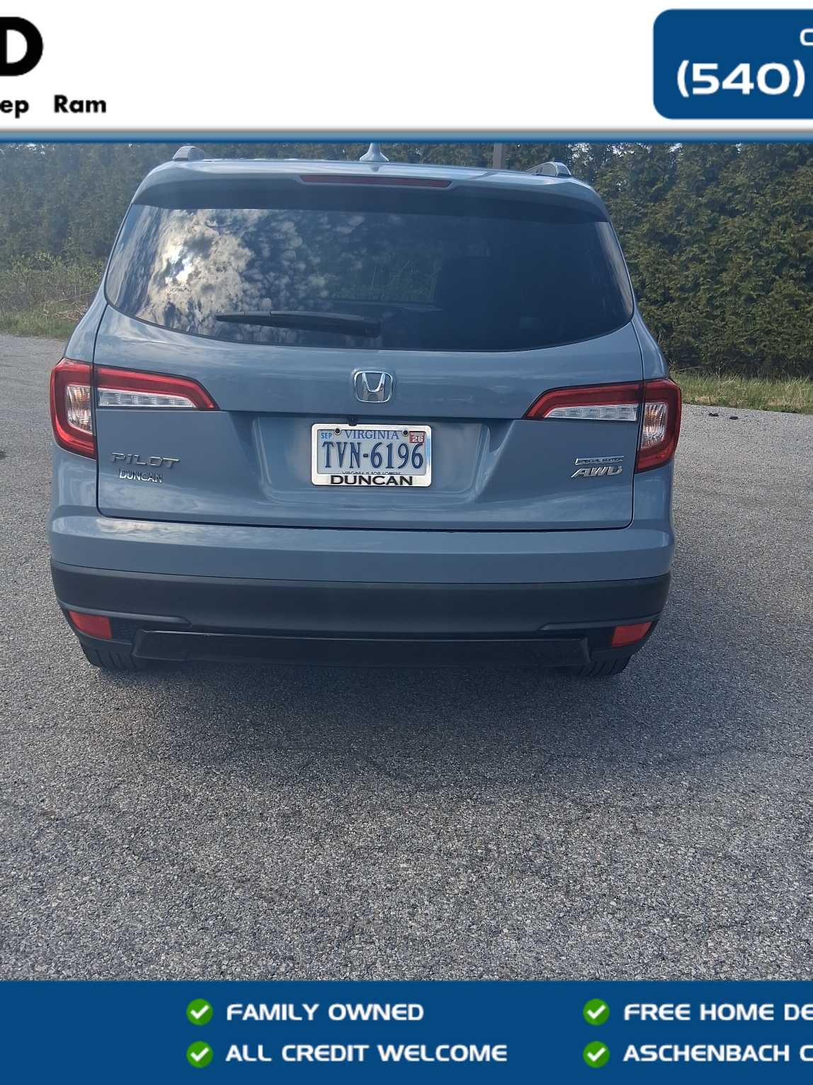 2022 Honda Pilot AWD Special Edition