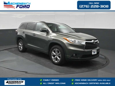 2016 Toyota Highlander LE