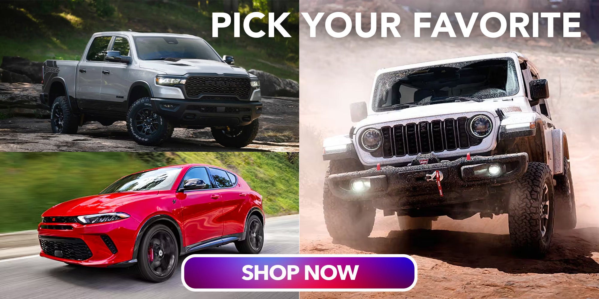 New Chrysler Dodge Jeep Ram Models in Floyd, VA