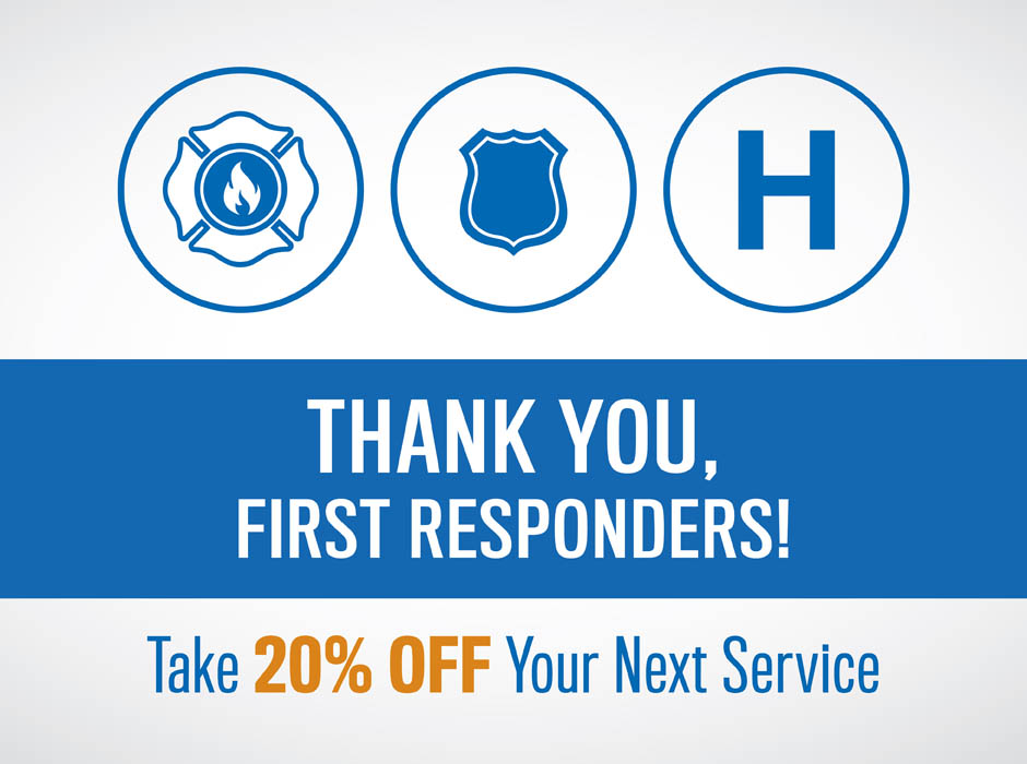 Thank you, First Responders!