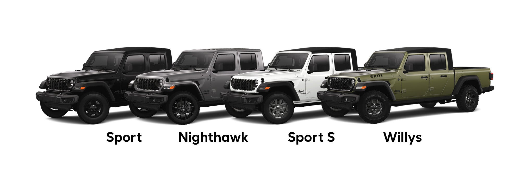 2025 Jeep Gladiator Trim Levels