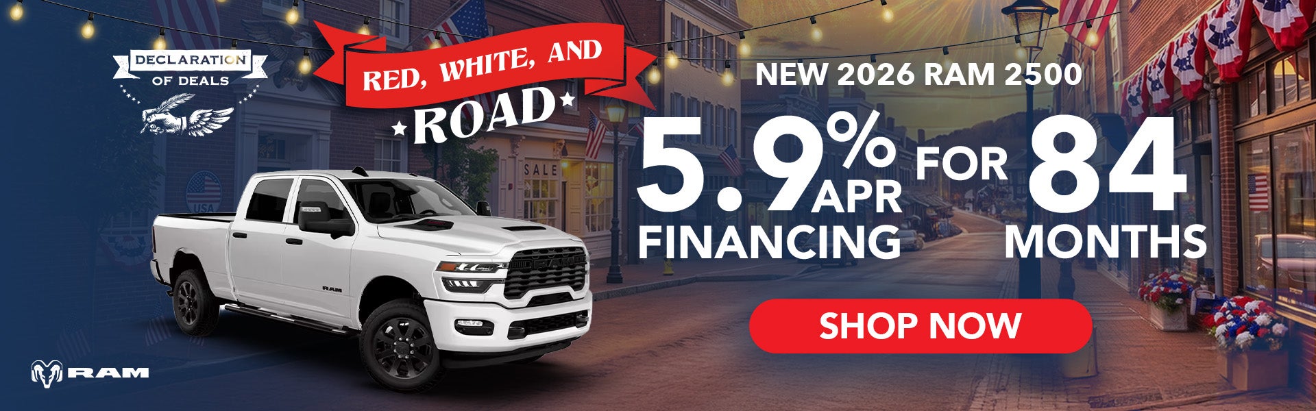 New 2026 Ram 2500 - Low APR
